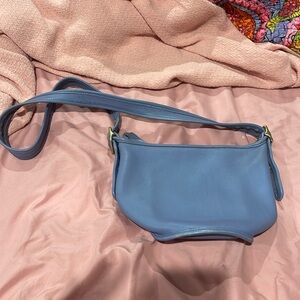 Coach blue baby! Maybe Maggie? Literal bucket shape.